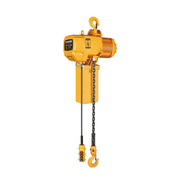 جرثقیل HYUNDAI Electric crane 2 works 2 ton chain l1162-eh