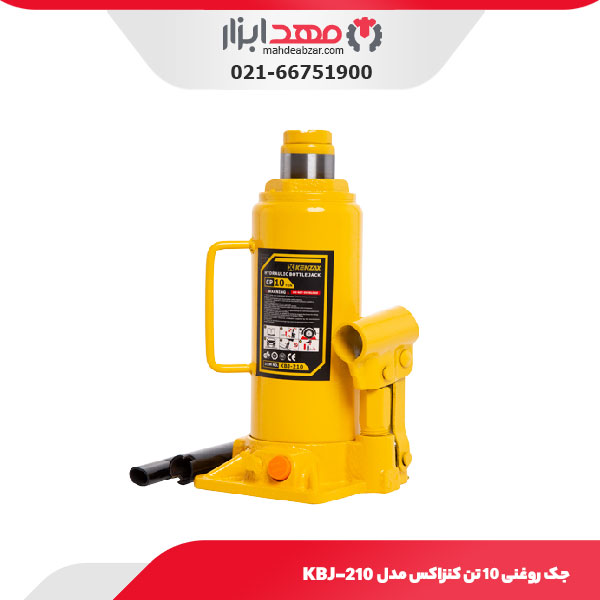 جک روغنی 10 تن کنزاکس مدل KBJ-210