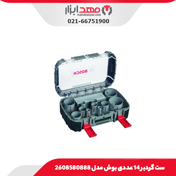 ست گردبر 14 عددی بوش مدل 2608580888