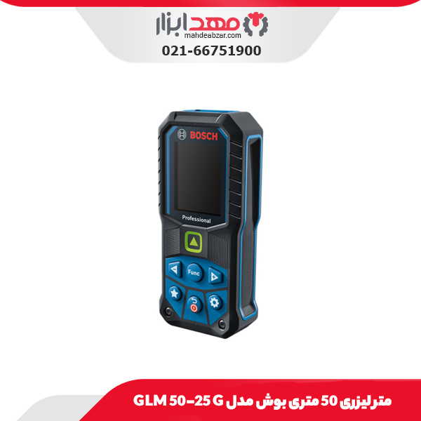 متر لیزری 50 متری بوش مدل GLM 50-25 G