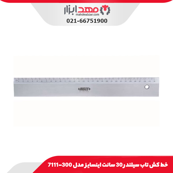 خط کش تاب سیلندر 30 سانت اینسایز مدل 300-7111