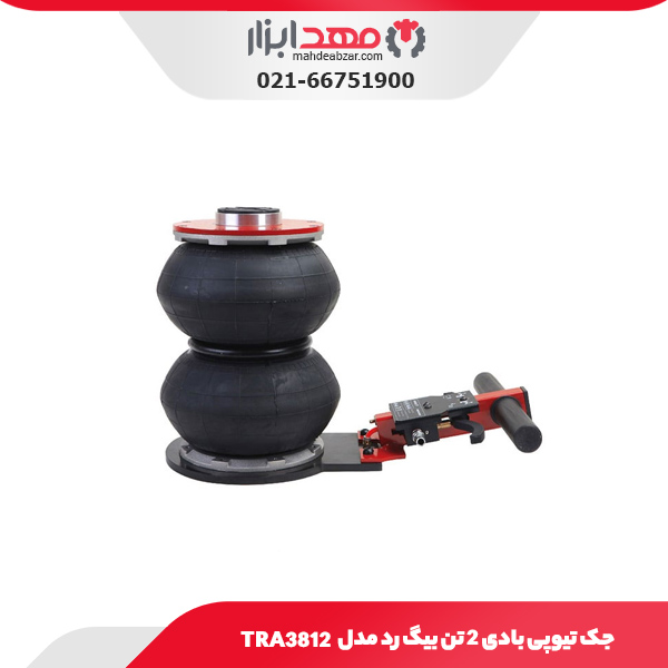 جک تیوپی بادی 2 تن بیگ رد مدل TRA3812