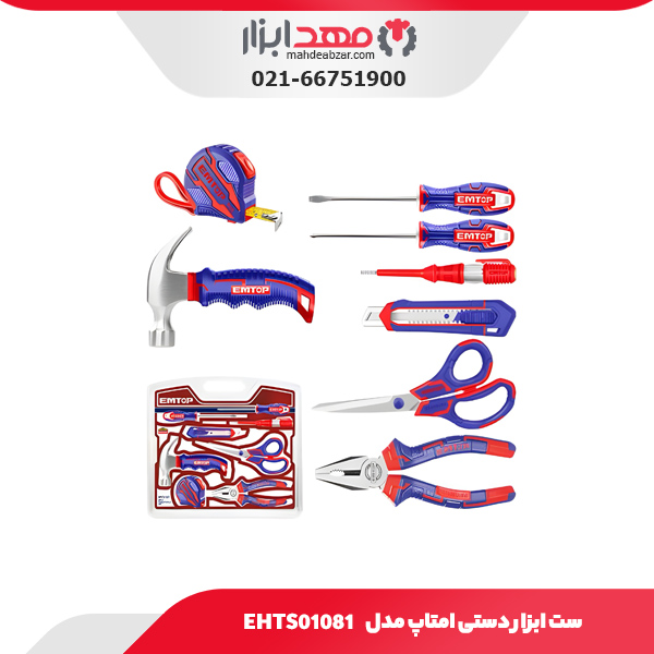 ست ابزار دستی امتاپ مدل EHTS01081