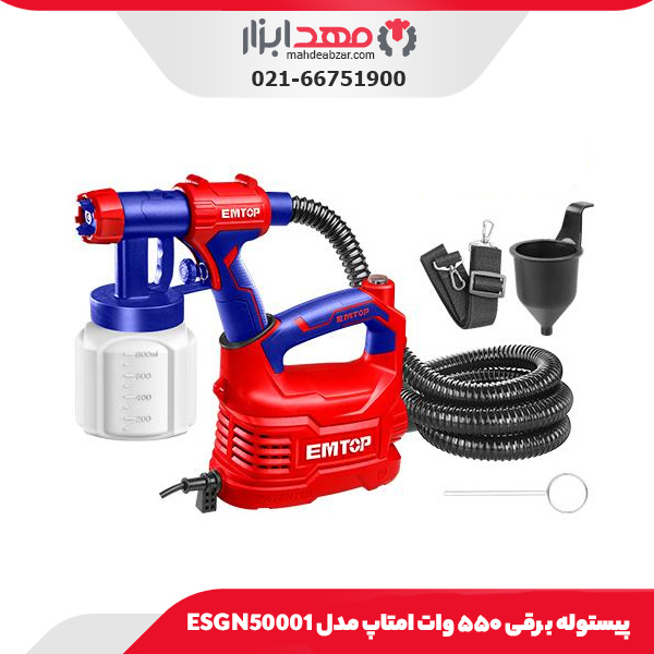 پیستوله برقی ۵۵۰ وات امتاپ مدل ESGN50001
