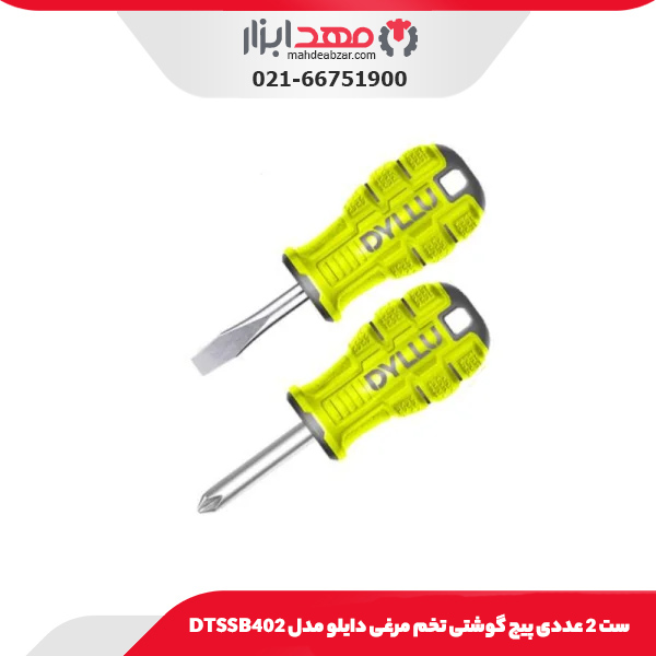 ست 2 عددی پیچ گوشتی تخم مرغی دایلو مدل DTSSB402