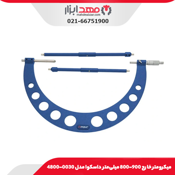 ميکرومتر خارج 900-800 میلی‌متر داسکوا مدل 0030-4800