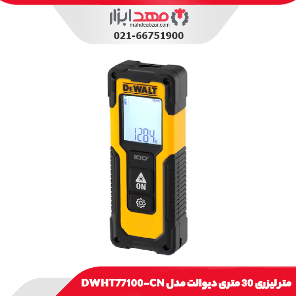 متر لیزری 30 متری دیوالت مدل DWHT77100-CN