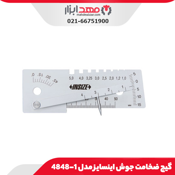 گیج ضخامت جوش اینسایز مدل 1-4848