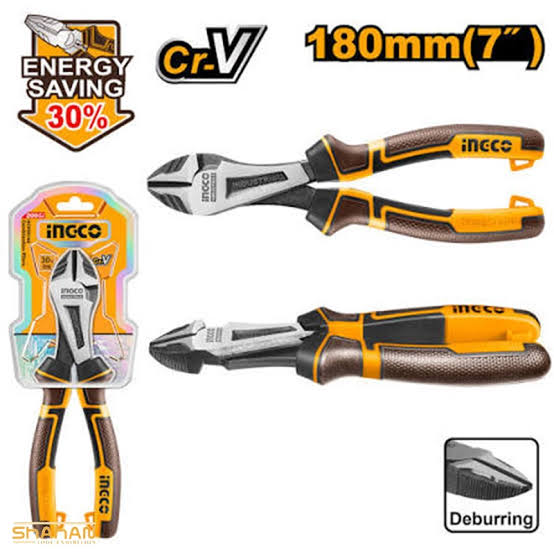سیم چین کله گاوی صنعتی حرفه‌ای 7 اینچ اینکو مدل HHHDCP28180