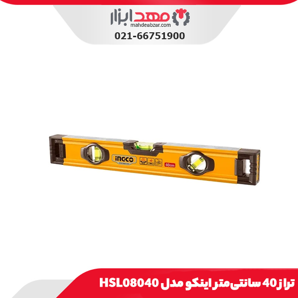 تراز 40 سانتی‌متر اینکو مدل HSL08040