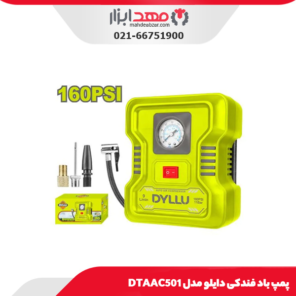 پمپ باد فندکی دایلو مدل DTAAC501