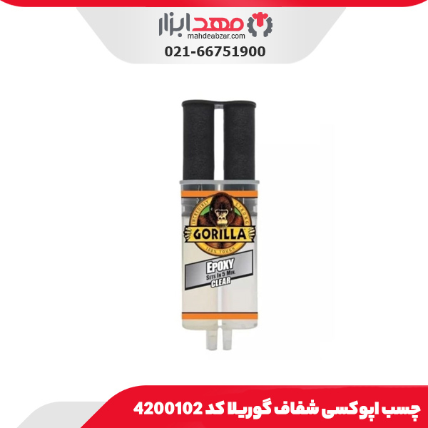 چسب اپوکسی شفاف گوریلا کد 4200102