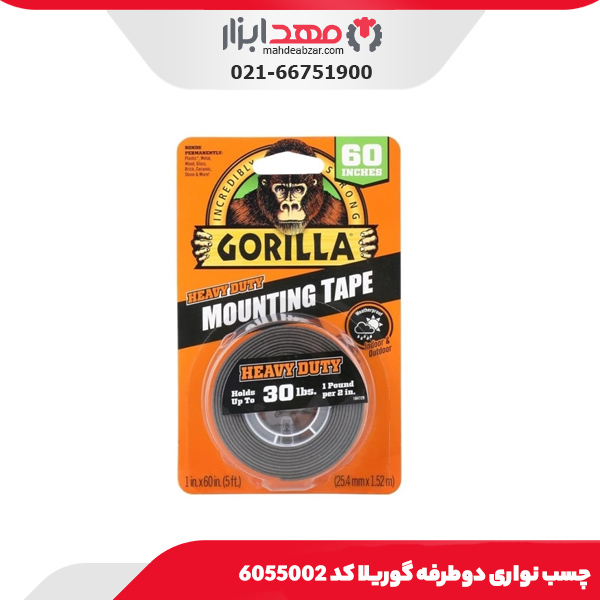 چسب نواری دوطرفه گوریلا کد 6055002